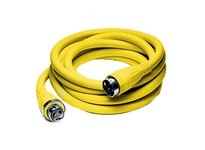 Hubbell Wiring HBL61CM42 MARINE CABLE 25' 50A 125/250V YL