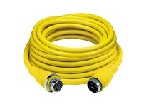 Hubbell Wiring HBL61CM43 MARINE CABLE 25' 50A 125V YL