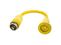 Hubbell Wiring HBL61CM71 Marine Adapter 30A to 50A | Durable & Reliable
