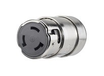 Hubbell Wiring HBL63CM64 LKG Marine Connector 3P4W 50A 125/250V | Durable & Reliable