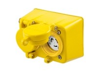 Hubbell Wiring HBL65W34D Watertight 15A/277V L7-15 Duplex Receptacle | Industrial Supplies