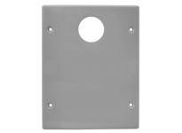 Hubbell Wiring HBL6747AXXGY RACEWAY PLT 2G 1DUP 1BNK HBL6750 GY