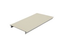 Hubbell Wiring HBL6750C075IV Raceway 7.5" Cover | Industrial Supplies