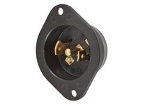 Hubbell Wiring HBL7486N LKG F-INLT MIDGET 15A 125/250V ML-3P NM | Industrial Supplies