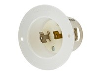 Hubbell Wiring HBL7524C LKG FLG NLT 15A 125V L1-15P