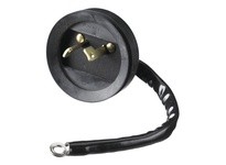 Hubbell Wiring HBL7529A Closure Cover for 15A 3W Locking Receptacle | Industrial Supplies