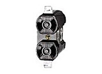 Hubbell Wiring HBL7540 LKG DUP RCPT 15A 125V L1-15R