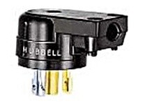 Hubbell Wiring HBL7570 LKG PLUG ANG MIDGET 15A 125V ML-2P