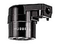 Hubbell Wiring HBL7571 LKG CONN ANG MIDGET 15A 125V ML-2R | Reliable Industrial Supplies