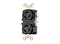 Hubbell Wiring HBL7582G LKG RCPT MDGT 2P3W 10A250V | YarinInd