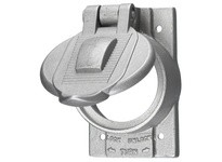 Hubbell Wiring HBL7770 W/PROOF PLATE FOR 50A TL ALU