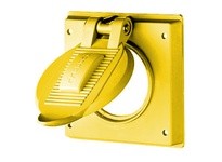 Hubbell Wiring HBL77CM77A W/PROOF DEVICE PLATE 1-G | Durable & Reliable