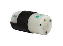 Hubbell Wiring HBL8219C CONN HG 15A 125V 5-15R B/W | YarinInd