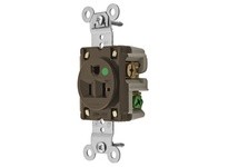Hubbell Wiring HBL8310 SGL RCPT HG 20A 125V 5-20R | Industrial Supplies