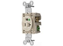 Hubbell Wiring HBL8310LA SGL RCPT HG 20A 125V 5-20R LA