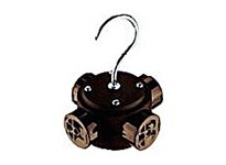 Hubbell Wiring HBL9259 CLUSTER 15A 125V 4 OUTLET W/HOOK | Reliable Industrial Supplies