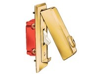 Hubbell Wiring HBL96061 ATTACH COV LOCKING SWITCH BRS