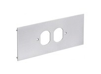 Hubbell Wiring HBLALU57DR R-WAY 1G PLATE DUPLEX HBLALU5000/762