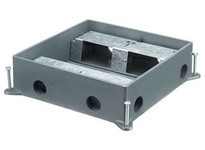 Hubbell Wiring HBLCFB401CB F-BOX CONCRETE 4 GANG SHALLOW | Industrial Supplies