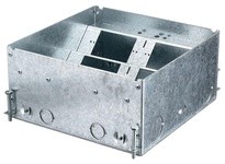 Hubbell Wiring HBLCFB501BASE F-BOX CONCRETE 8 GANG | YarinInd