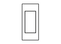 Hubbell Wiring HBLDE301BK FACEPLATE SNAP-IN GFCI BK | YarinInd