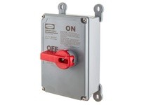 Hubbell Wiring HBLDS3NK 30A DISC SW NO KNOCKOUTS | YarinInd