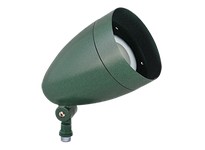 RAB HBLED13VG LFLOOD 13W Cool LED Bullet W/ Hood & Lens Verde Green