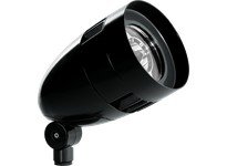 RAB HBLED26YB LFLOOD 26W Warm LED W/ Flood Reflector HBLED Black