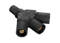 Hubbell Wiring HBLF3MBK SINGLEPOLE TRI TAP F-M-M-M BLACK | Industrial Supplies