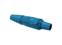 Hubbell Wiring HBLFBBL SINGLEPOLE REPL BODY FEM PLUG BL