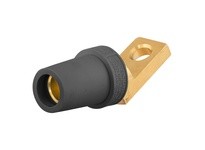 Hubbell Wiring HBLFOABK SINGLEPOLE 300/400A FEM OFST ANG BK | Industrial Supplies