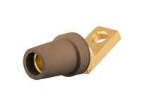 Hubbell Wiring HBLFOABN SINGLEPOLE 300/400A FEM OFST ANG BN | Industrial Supplies