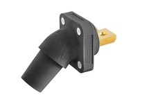 Hubbell Wiring HBLFRABBK SINGLEPOLE 300/400A ANG REC BUS BK | YarinInd