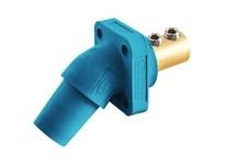 Hubbell Wiring HBLFRABL SINGLEPOLE 300/400A ANG REC SCRW BL | Industrial Supplies