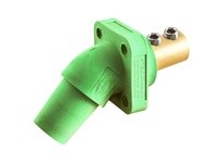 Hubbell Wiring HBLFRAGN SINGLEPOLE 300/400A ANG REC SCRW GN