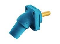 Hubbell Wiring HBLFRASBL SINGLEPOLE 300/400A ANG REC STUD BL