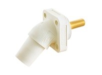 Hubbell Wiring HBLFRASW LEPOLE 300/400A ANG REC STUD WH | Industrial Supplies