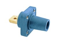 Hubbell Wiring HBLFRBBL SINGLEPOLE 300/400A FEM BUS RECEP BLUE