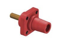 Hubbell Wiring HBLFRSCXR S-POLE 300/400A FEM STUD RCPT RD MOD