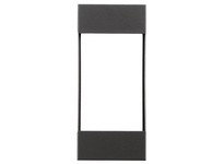 Hubbell Wiring HBLIMFBK MOD FACE PLATE IMF BLACK SNAP