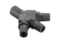 Hubbell Wiring HBLM3FBK SINGLEPOLE TRI TAP M-F-F-F BLACK