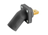 Hubbell Wiring HBLMRABBK SINGLEPOLE 300/400A ANG INLET BUS BK | Industrial Supplies