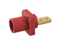 Hubbell Wiring HBLMRB2R SINGLEPOLE 400A MALE BUS 2 HOLE RD