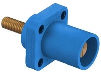 Hubbell Wiring HBLMRTBL SINGLEPOLE 400A MALE RCPTSCRTHRD BL