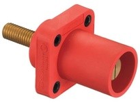 Hubbell Wiring HBLMRTR SINGLEPOLE 400A MALE RCPT SCR THRDRD