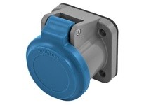 Hubbell Wiring HBLNCBL SINGLEPOLE NON-MET COVER BLUE