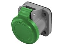 Hubbell Wiring HBLNCGN SINGLEPOLE NON-MET COVER GREEN | Industrial Supplies