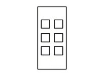 Hubbell Wiring HBLNO309BK FACEPLATE SNAP-IN NORDX BK | Industrial Supplies