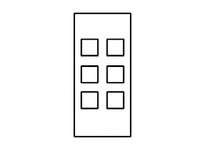 Hubbell Wiring HBLNO309GY FACEPLATE SNAP-IN NORDX GY