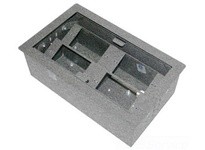 Hubbell Wiring HBLPHA4BSS PHANTOM 4 GANG BRUSHED SS | Industrial Supplies